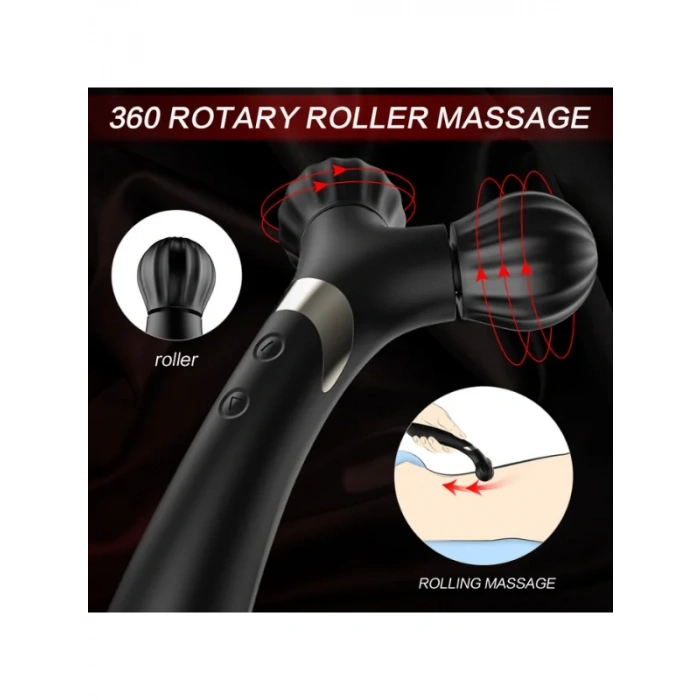 Censan S-Hande Twig Vibratör Siyah