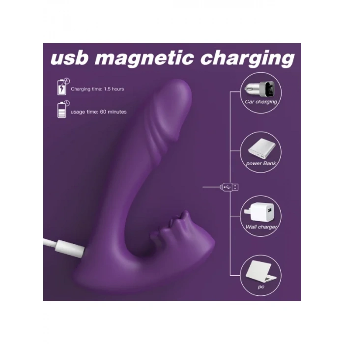 Censan S-Hande Waterproof Double Modern Vibratör