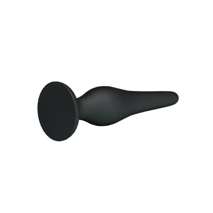 Censan Siyah Silikon Anal Tıkaç Set