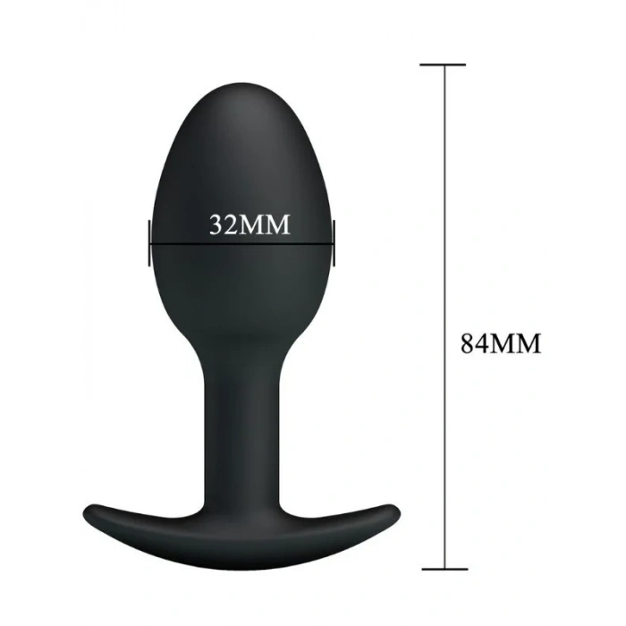 Censan Special Anal Stimulation İçi Ağırlıklı Top Olan Anal Plug Tıkaç