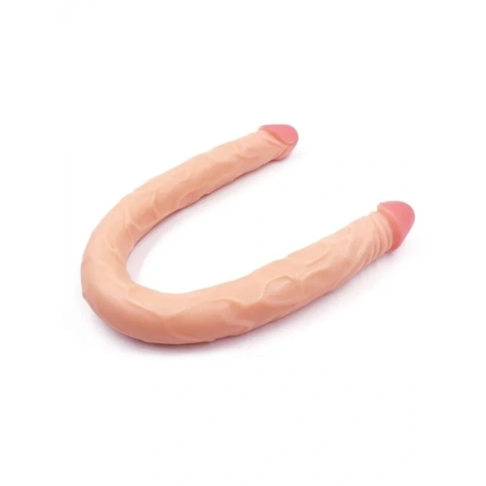 Censan Ten Rengi 55 cm Çift Taraflı Dildo Model No:1034
