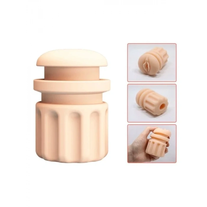 Censan Theresa Kırmızı Vajina & Dil Mastürbatör