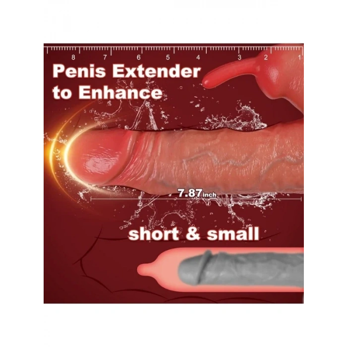 Censan Uzaktan Kumandalı Tavşan Penis Kılıfı