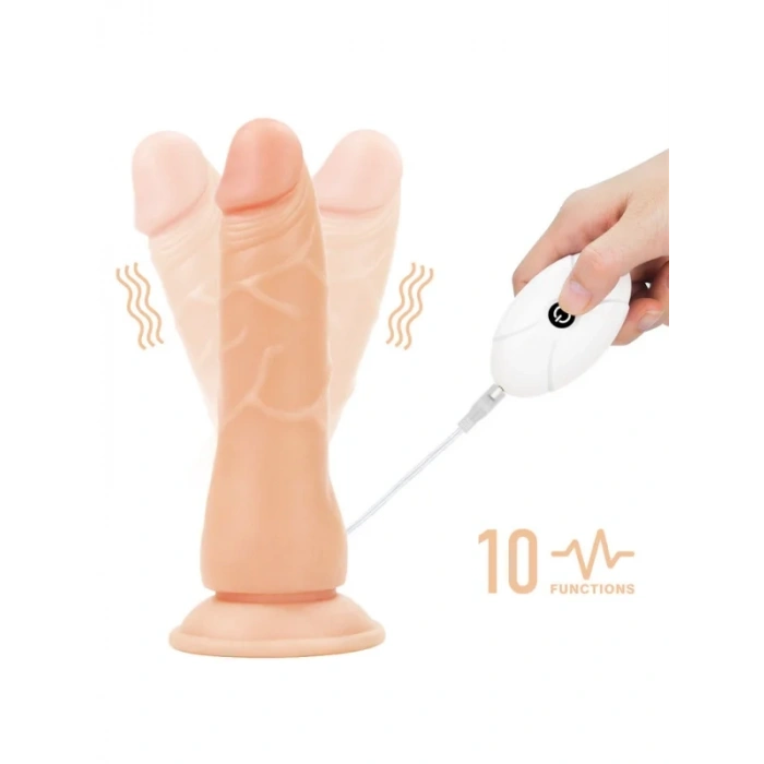 Censan Vibrating Easy Strapon Set 7.5 İnç Belden Bağlamalı