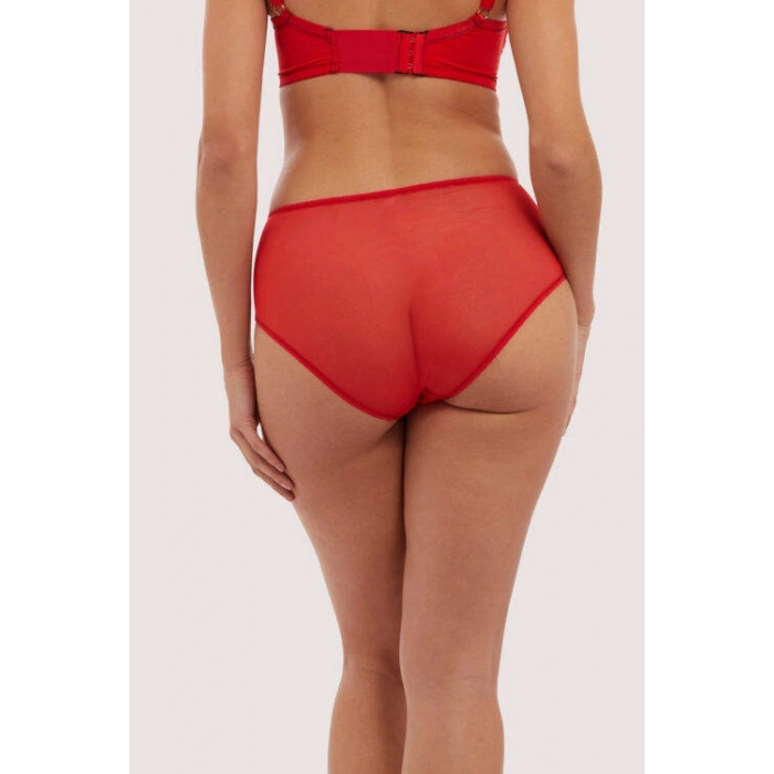 Dantelli Şerit Detaylı String Külot