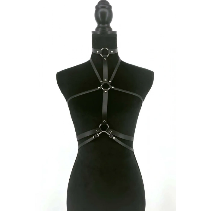 Deri Fantazi İç Giyim - Bondage Harness - APFT549