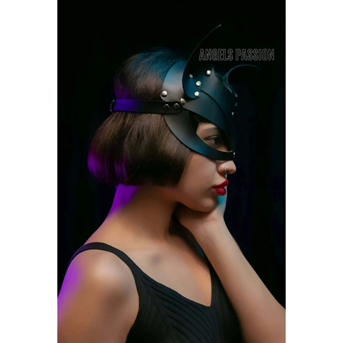 Deri Kedi Maske, Deri Maske, Maske Çeşitleri - Brf557