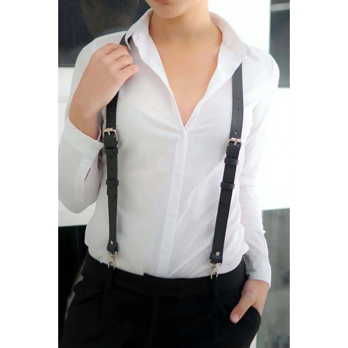 Deri Pantolon Askısı Harness - Brf213