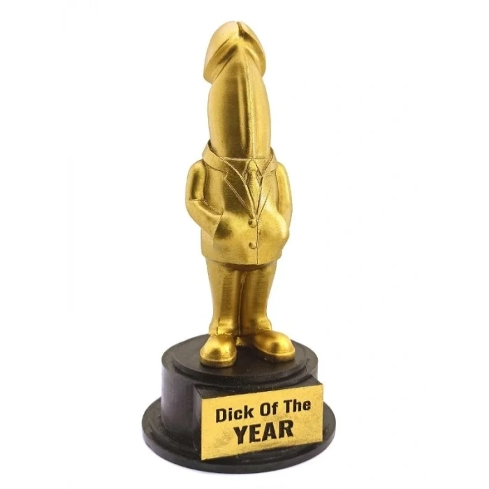 Dick Of The Year – Esprili Masaüstü Ödül Heykeli Model 2