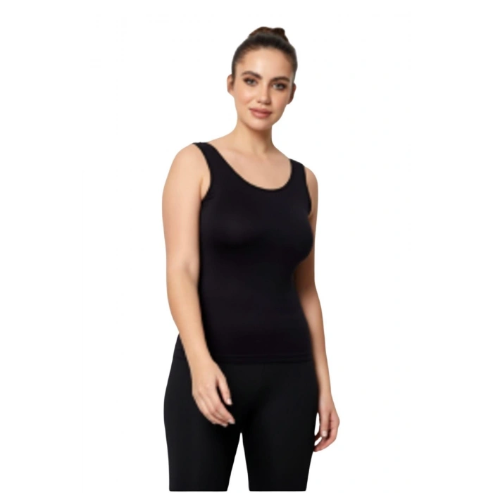 DİKİŞSİZ BAYAN KALIN ASKILI ATLET  KADIN AK4242