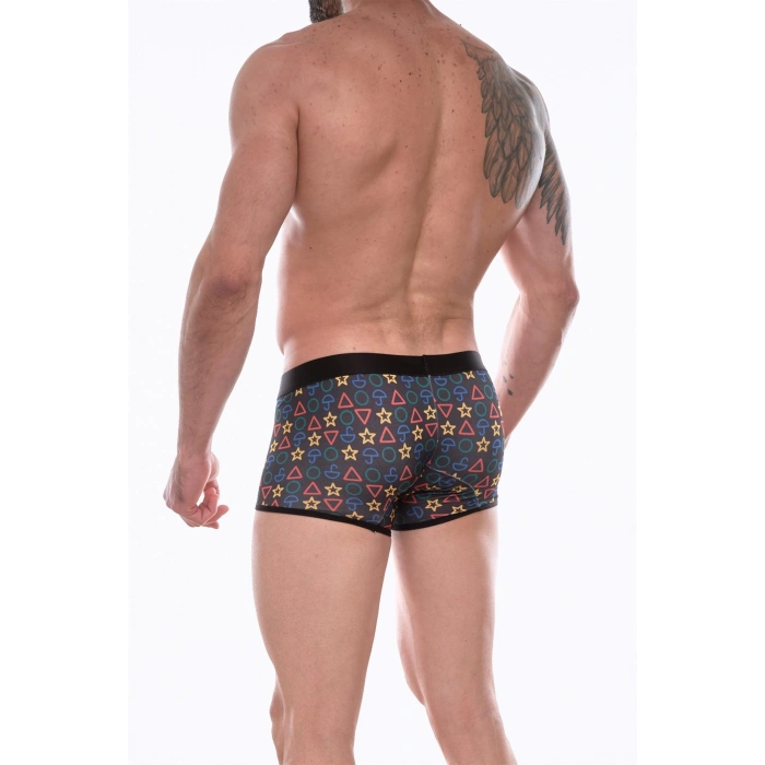 Don Moris Erkek  Desenli Mini Boxer