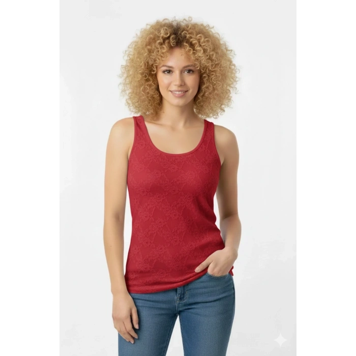 Dorya Dantelli Kalın Askılı Atlet 1031