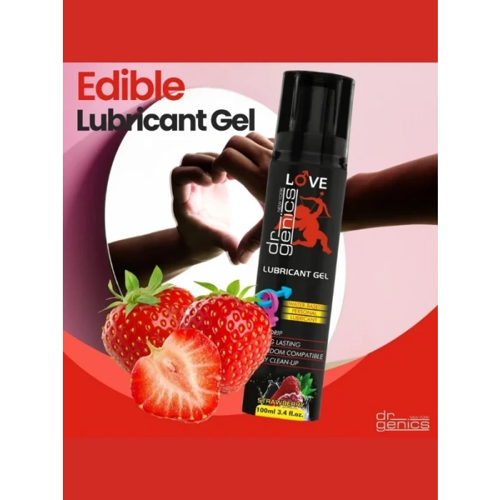 Dr Genics Lubrican Gel (Kayganlaştırıcı Jel) Çilek 100mg