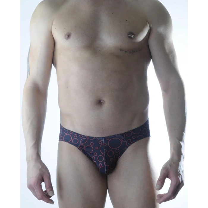 Erkek Daire Desenli Fantezi Jockstrap