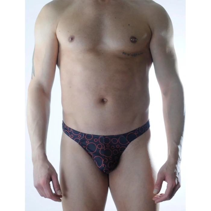 Erkek Daire Desenli Tanga İç Çamaşırı