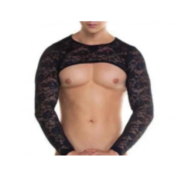 Erkek  Fantezi Dantel Crop