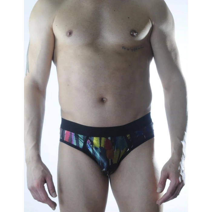 Erkek Fantezi Renkli Jockstrap İç Giyim