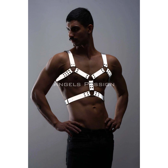 Erkek  Göğüs Harness - Reflektörlü (karanlıkta Yansıyan) Göğüs Harness - Brfm78