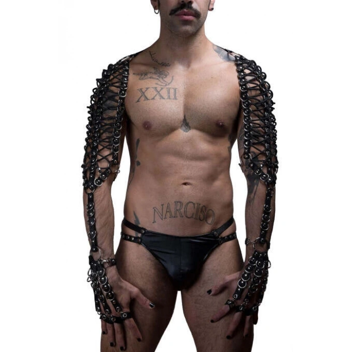 Erkek Kol Ve Omuz Lastik Harness - Brfm182