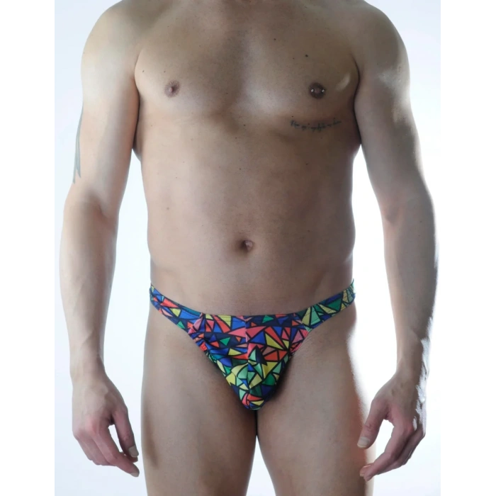 Erkek Renkli Tanga İç Çamaşırı