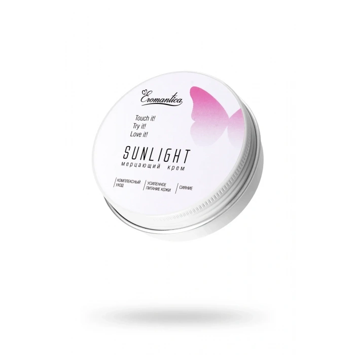 Eromanticanın «Güneşin Öpücüğü ışıltılı kremi, 60 g