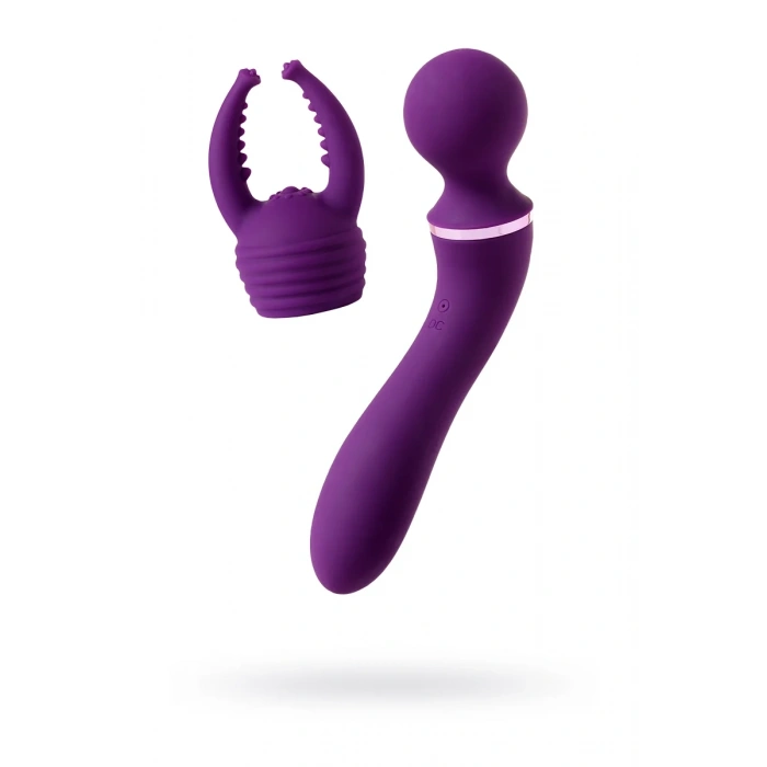 Eromantica Uma çok fonksiyonlu vibratör, silikon, mor, 20 cm