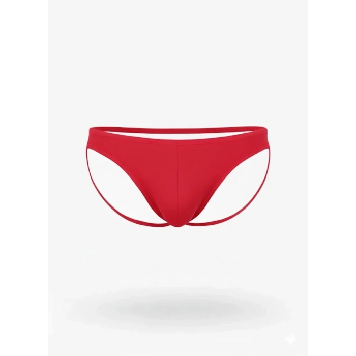 Fantezi Arkası Açık Seksi 2li Erkek Külot