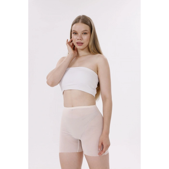 Freshness 0024 Lazer Kesim Tül Boxer Korse