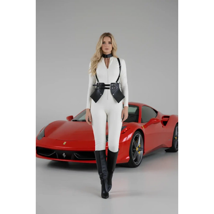 Geniş Kadın Kemer, Şık Geniş Elbise Kemeri - Brf622