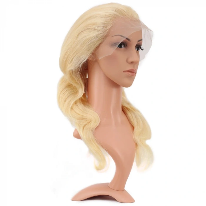 Gerçek Front Lace Dalgalı Platin Tül Peruk - 60-65cm