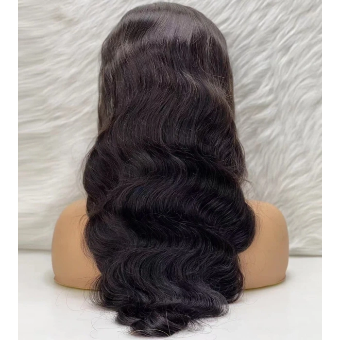 Gerçek Front Lace Tül Peruk - Dalgalı - Doğal 65-70cm