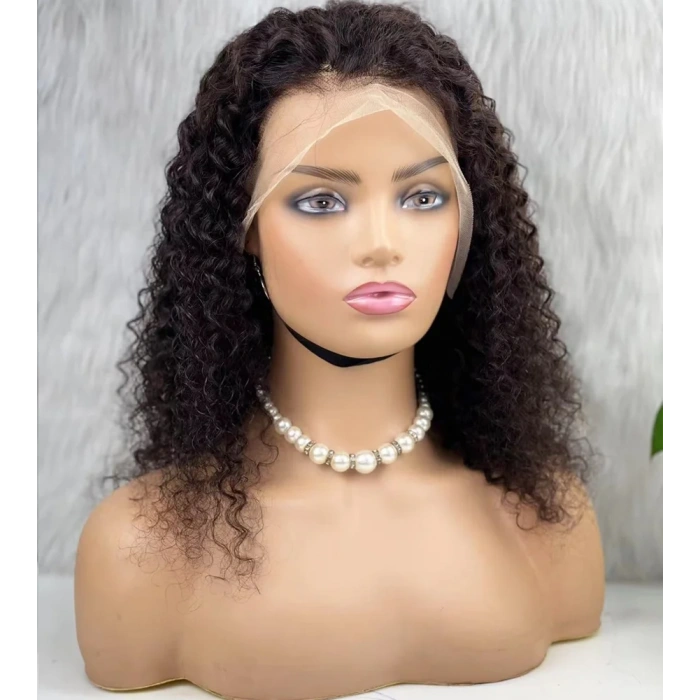 Gerçek Front Lace Tül Peruk - Kabarık Dalga - Doğal 50-55cm