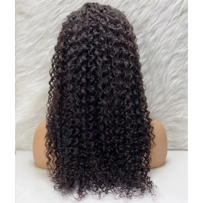 Gerçek Front Lace Tül Peruk - Su Dalgası - Doğal 60-65cm