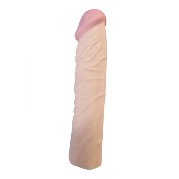 Gerçekçi Penis Kılıfı Et Dokusunda 19 cm