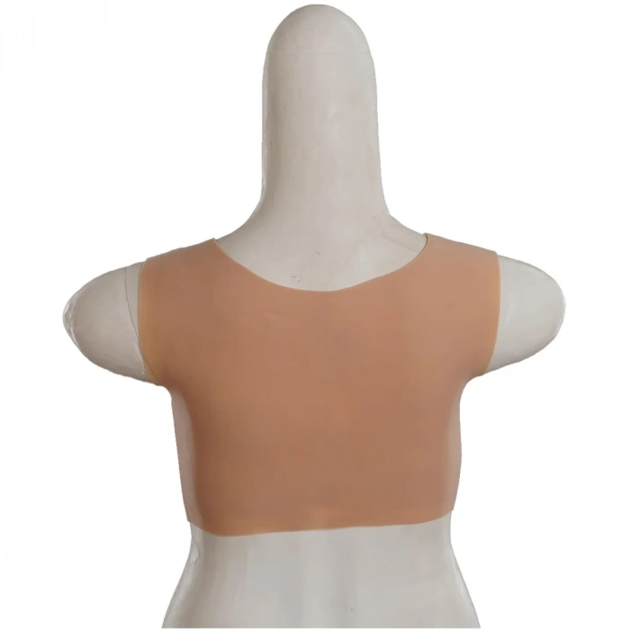 Giyilebilir Silikon Göğüs Kumral Küçük Boy C Cup