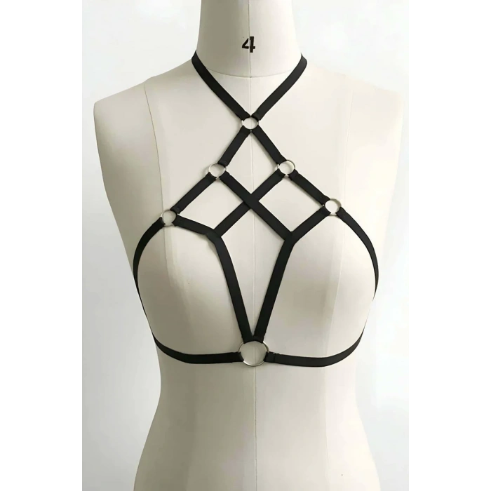 Göğüs Kafesli Seksi Harness