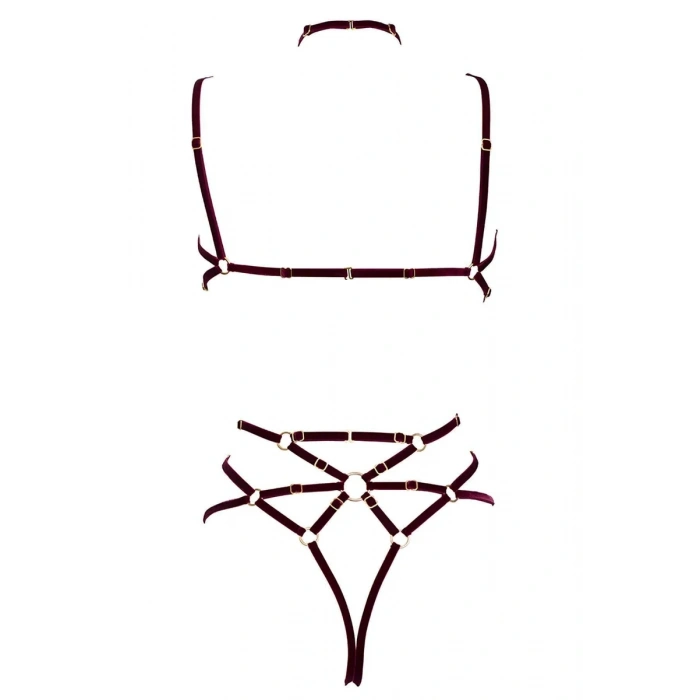 İç Çamaşır Modelleri Seksi Harness - APFT338