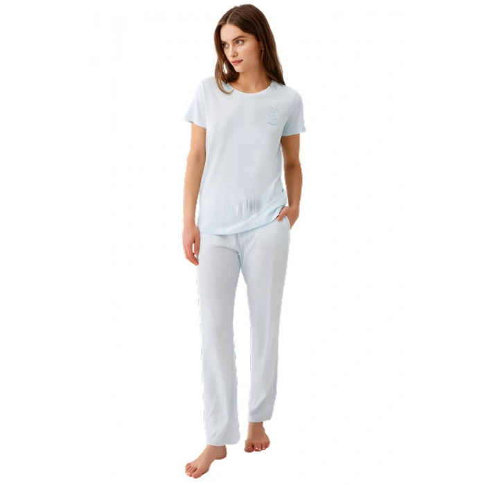 İKİLİ PİJAMA TAKIM  KADIN PC9201-X