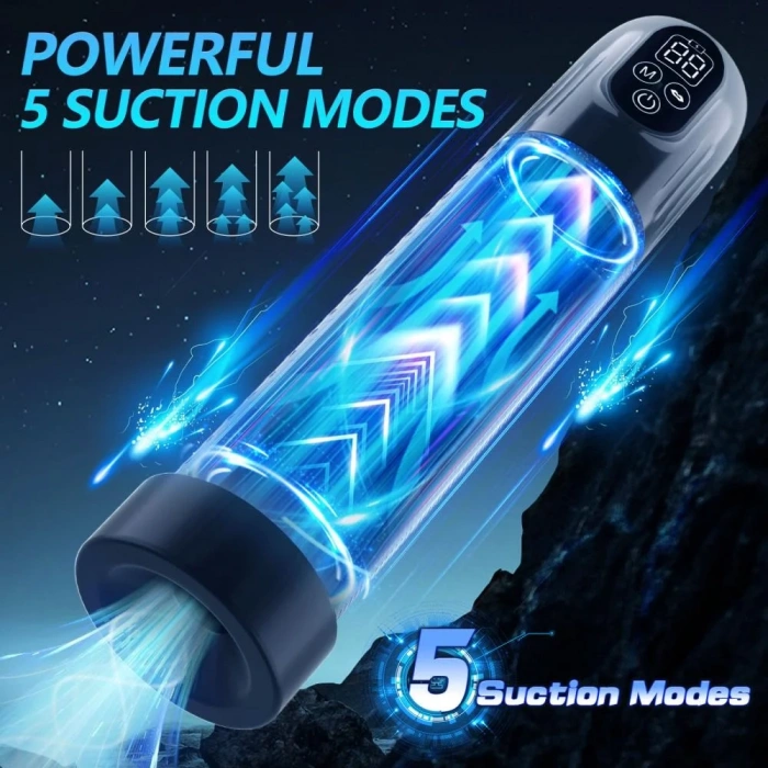 IPX7 VAKUM POMPASI USB ŞARZ