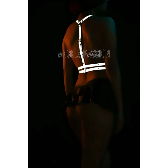 Karanlıkta Yansıyan Özel Göğüs Harness İç Giyim - APFT205