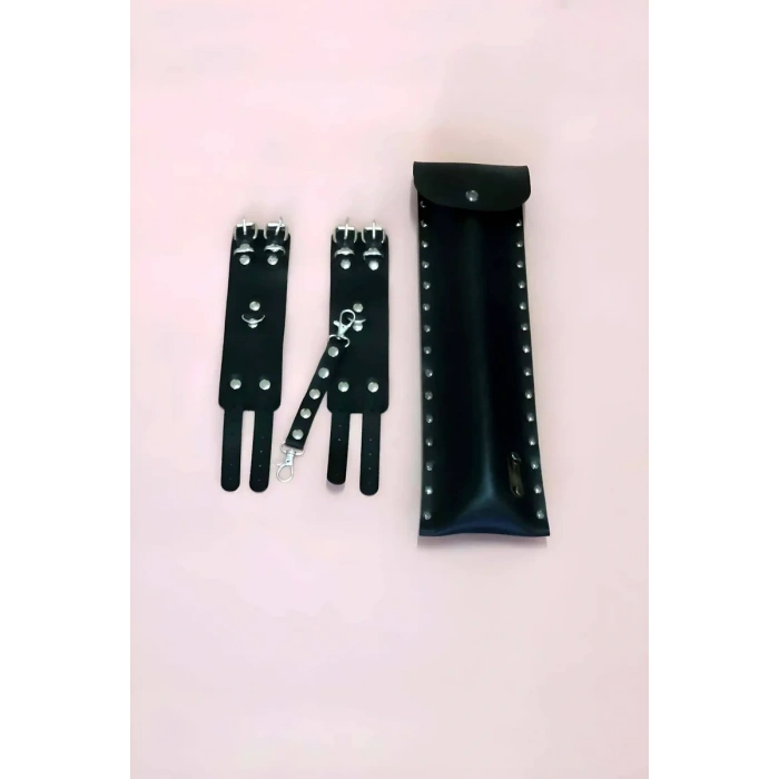 Kelepçe - Kırbaç Set, Kırbaç Takım, Fantezi Kelepçe Takım - APFT1304