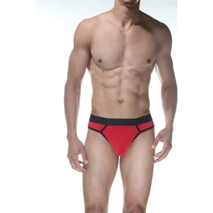 Kırmızı Erkek  Tanga Çamaşırı