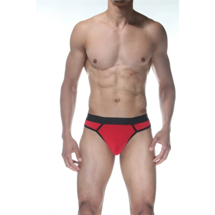 Kırmızı Erkek  Tanga Çamaşırı