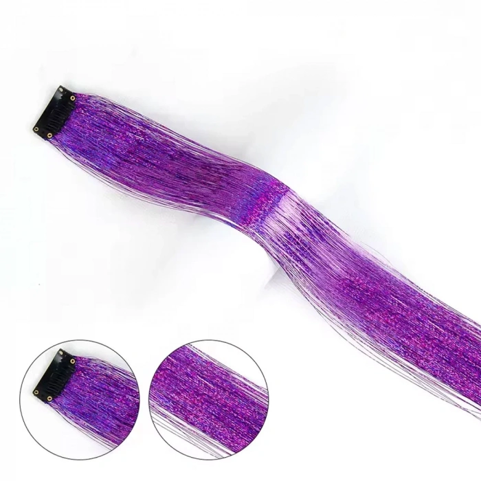 Klipsli Hair Tinsel Saç Simi - HTK13