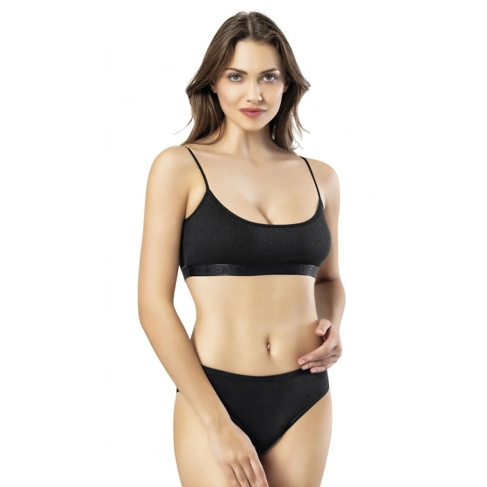 Kota Bayan Kaşkorse İp Askılı Pedli Büstiyer