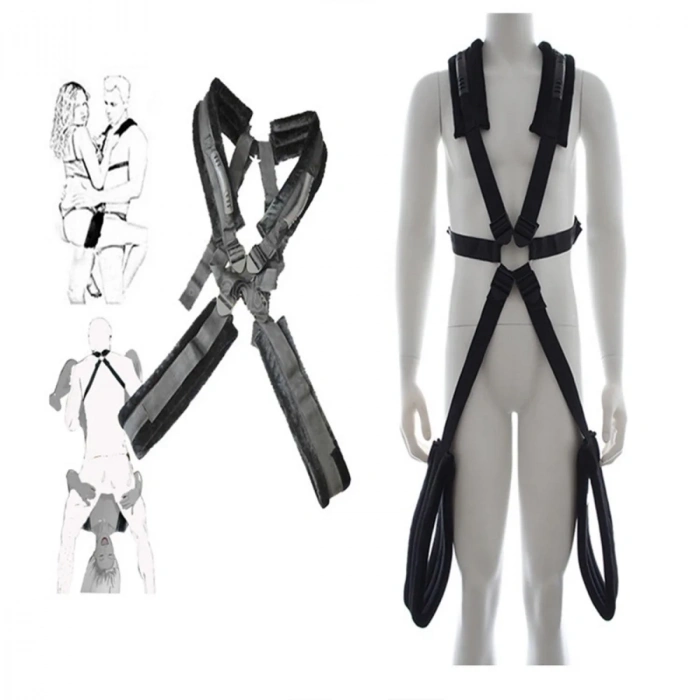 Kucaklama Fantezi Kemeri Siyah