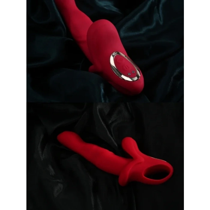 L-Join Kırmızı Teklojik Modern Vibratör