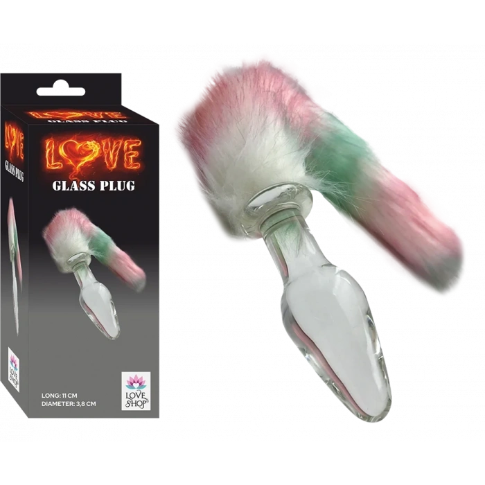 LOVE GLASS PLUG