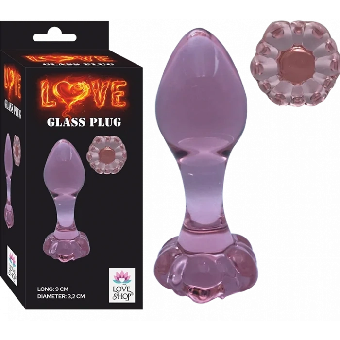 LOVE GLASS PLUG