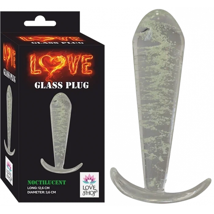 LOVE GLASS PLUG